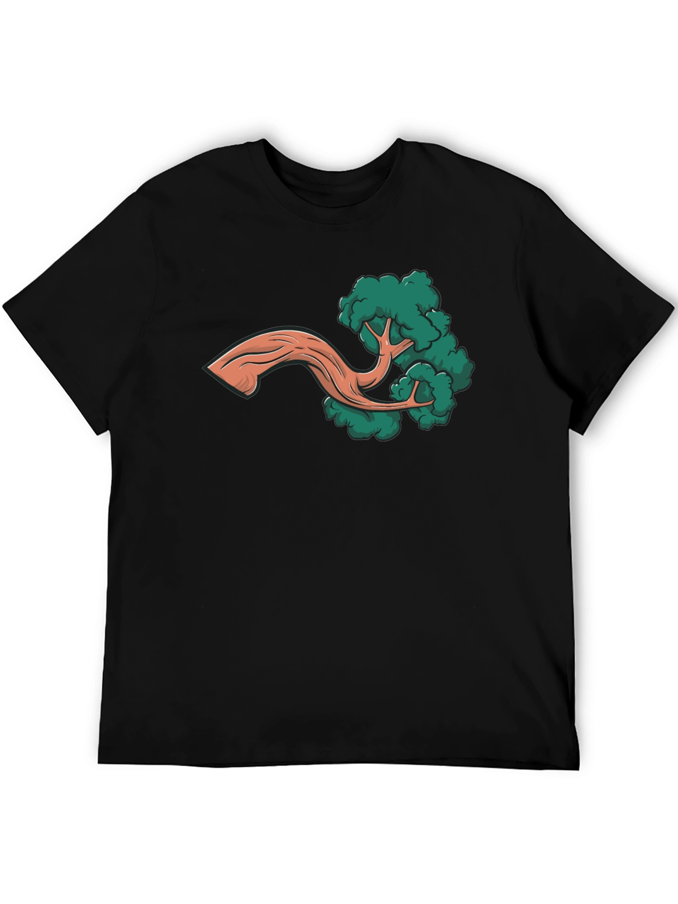 Bonsai Tree Graphic Tee - Nature Inspired Design