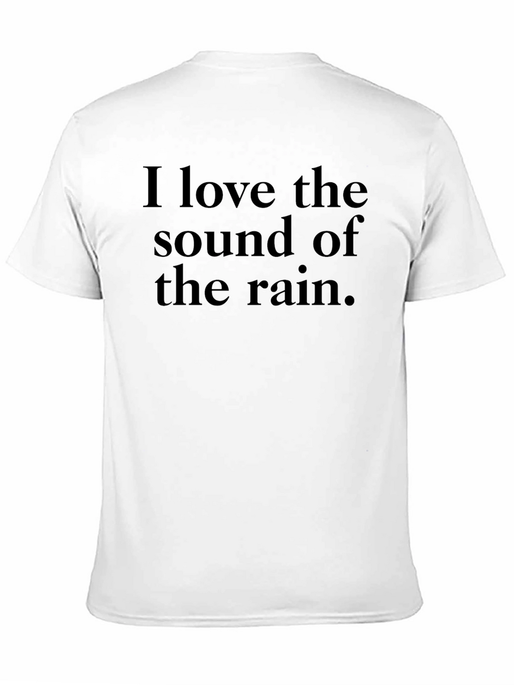 Rain Sound Tee - Soft Comfort
