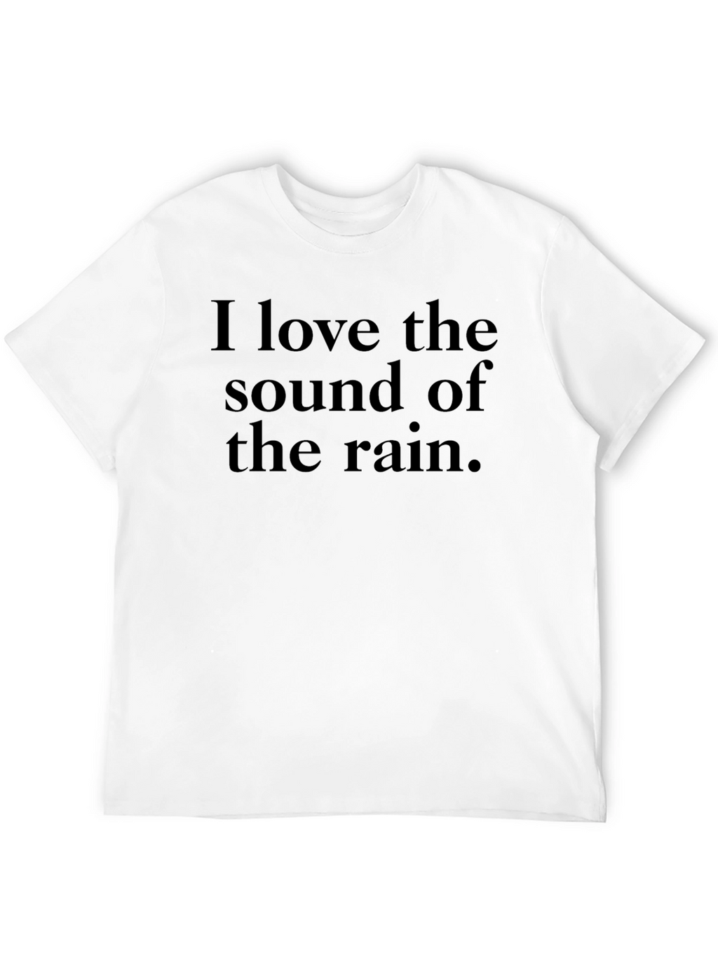 Rain Sound Tee - Soft Comfort