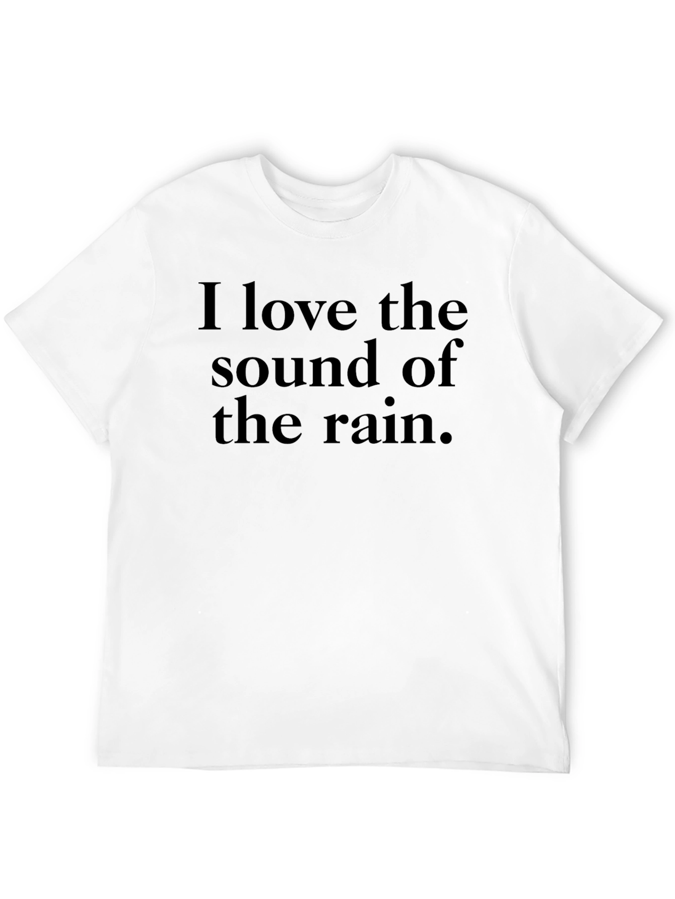 Rain Sound Tee - Soft Comfort