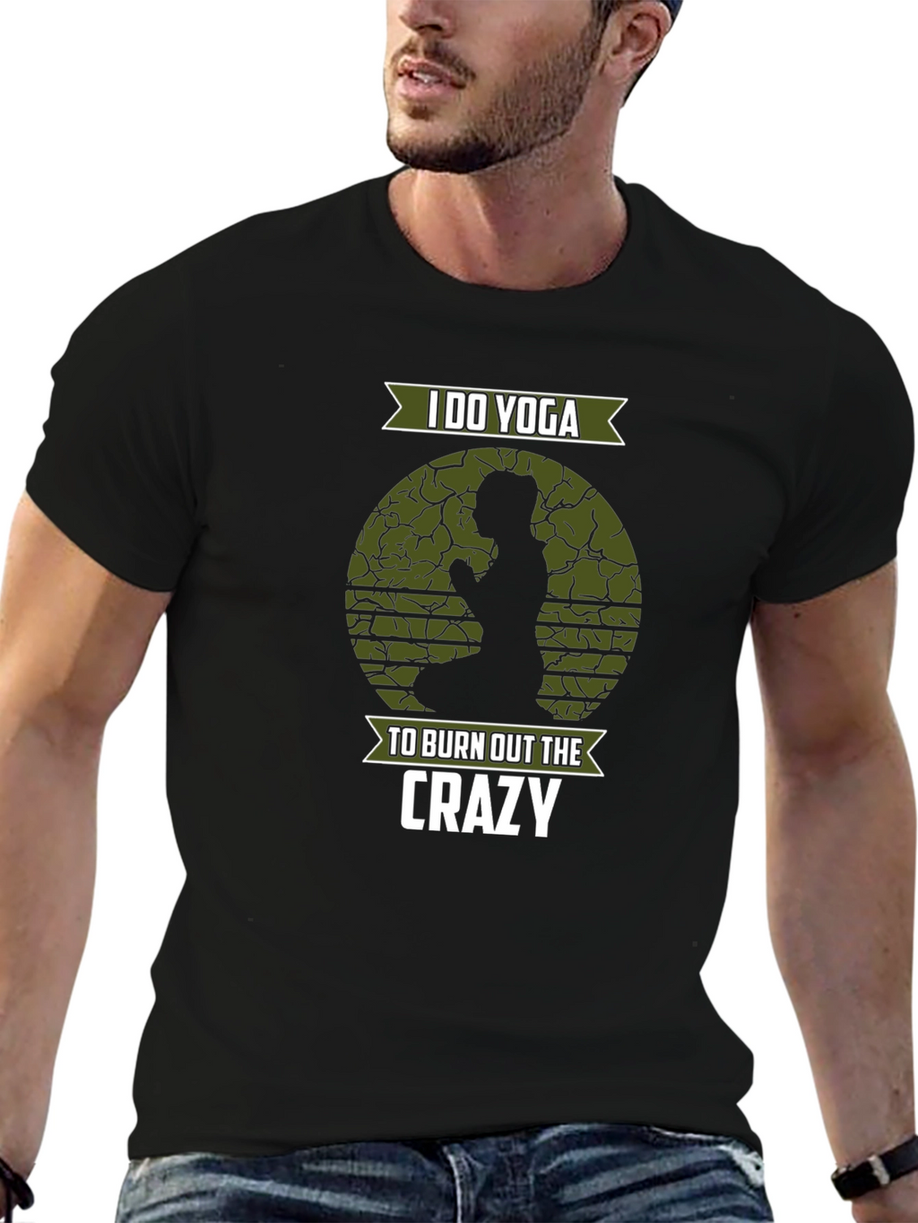 Yoga T-Shirt: Burn Out the Crazy
