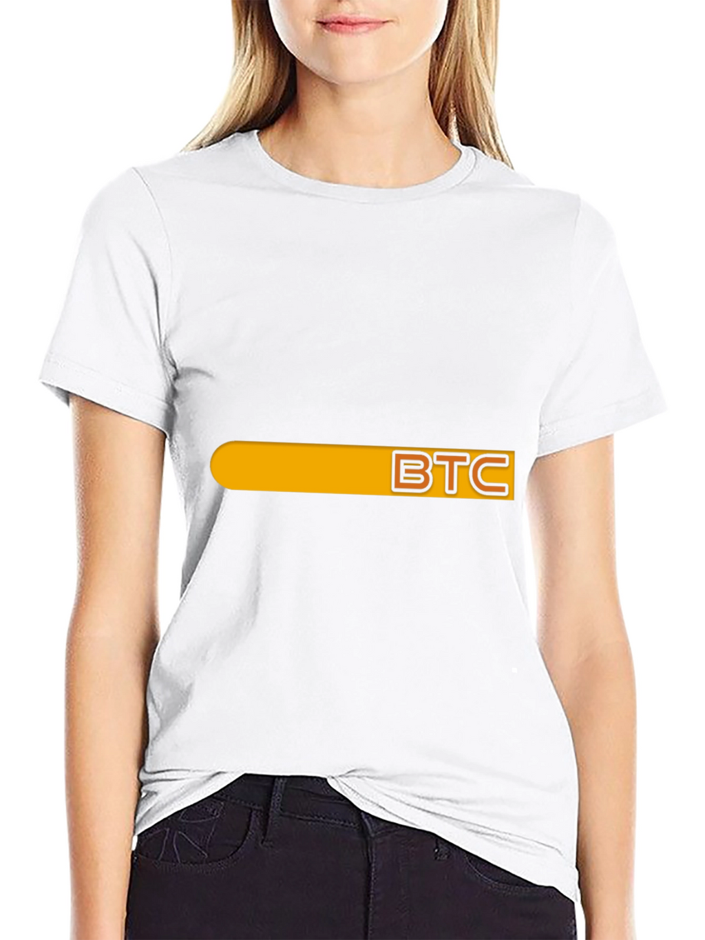 Bitcoin BTC Crypto T-Shirt - Black