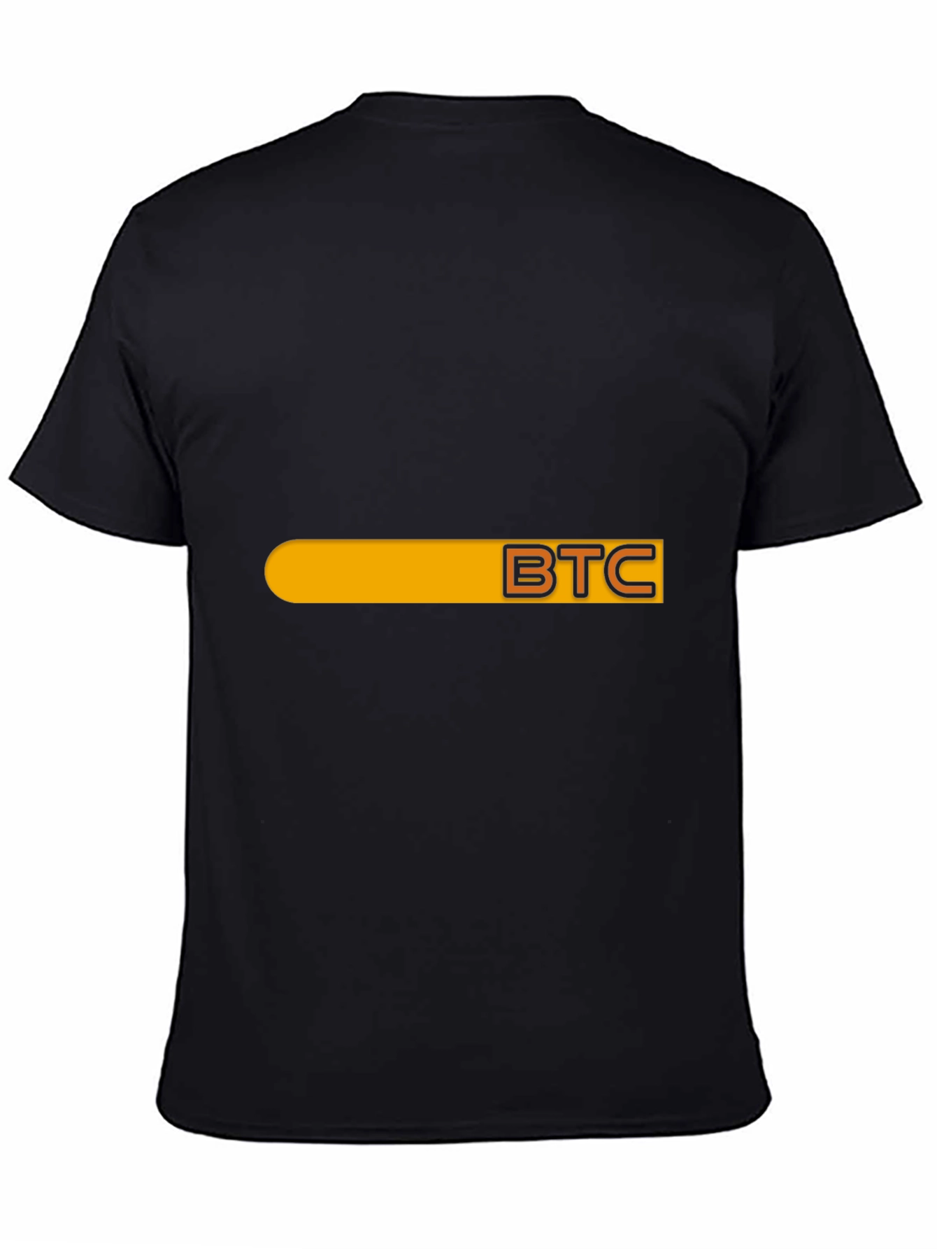 Bitcoin BTC Crypto T-Shirt - Black