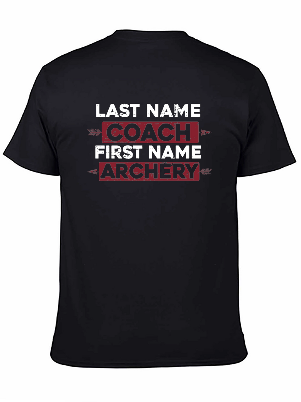 Archery Coach Personalized T-Shirt