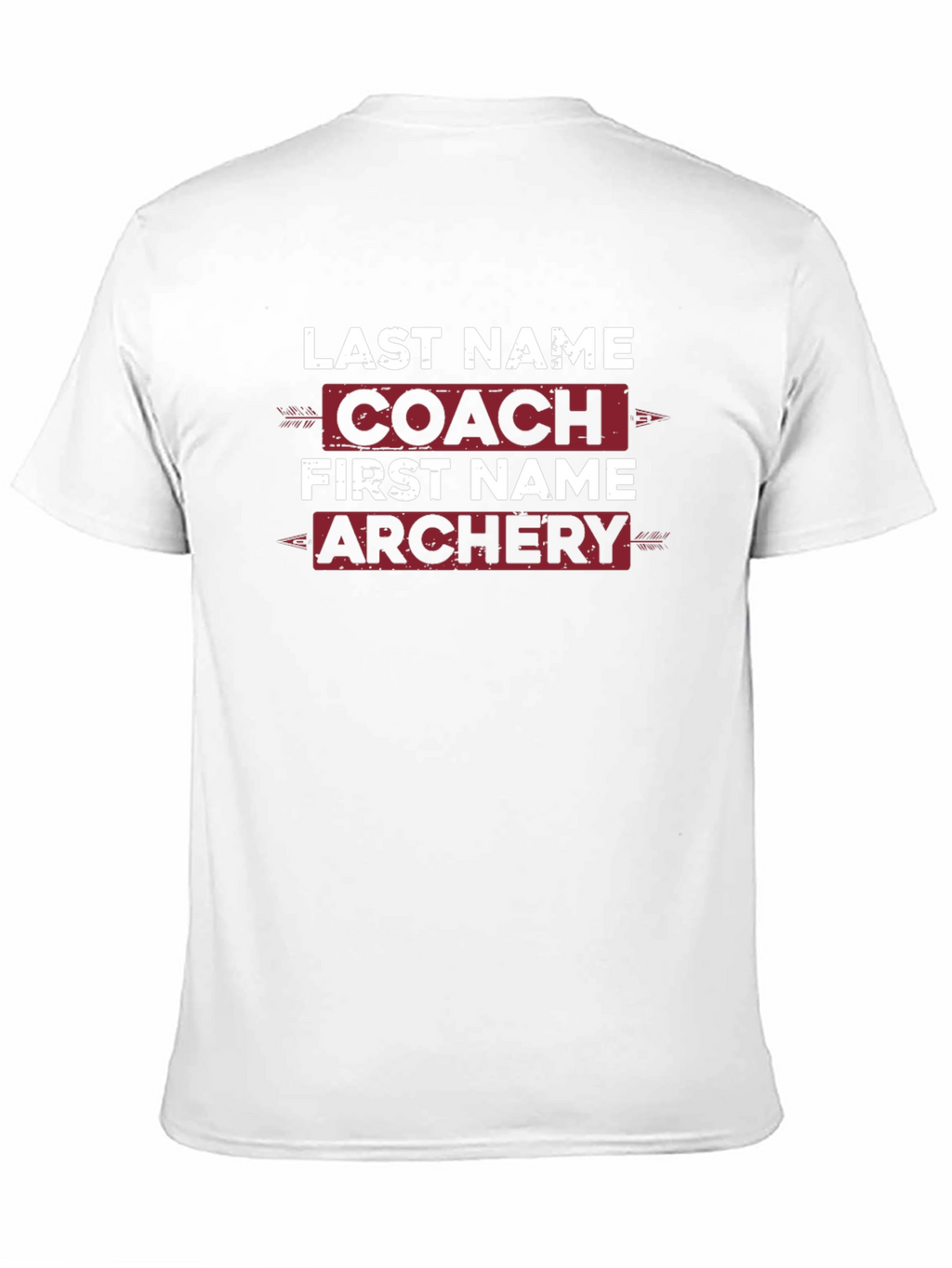 Archery Coach Personalized T-Shirt
