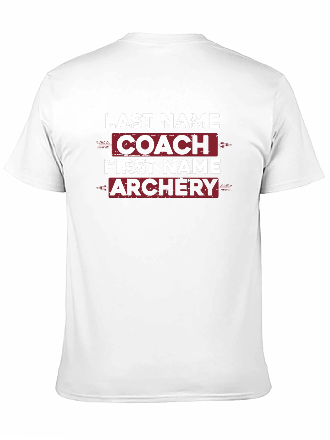 Archery Coach Personalized T-Shirt