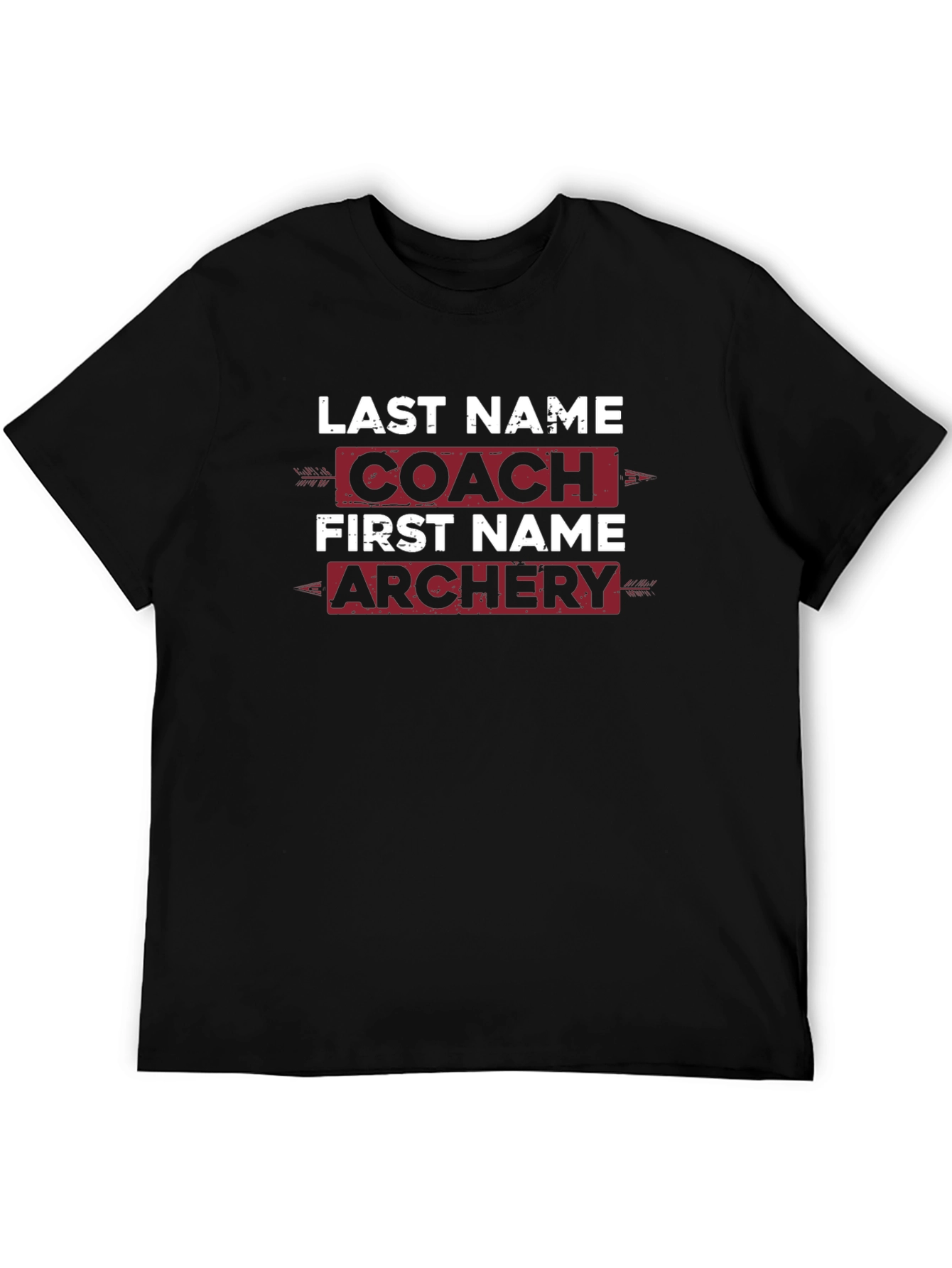 Archery Coach Personalized T-Shirt