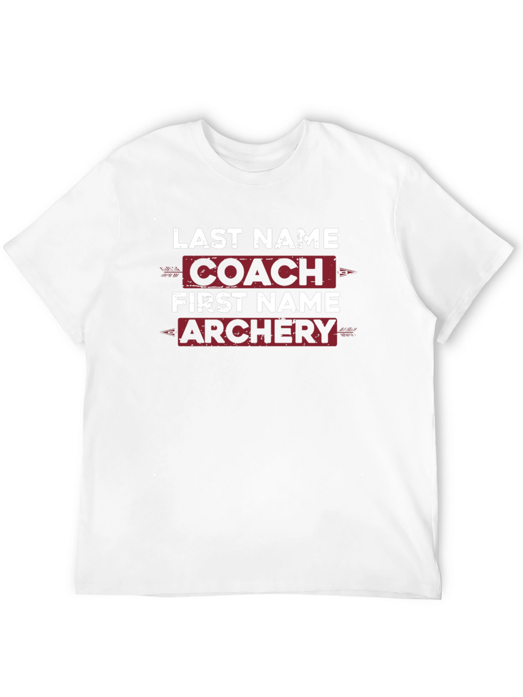 Archery Coach Personalized T-Shirt