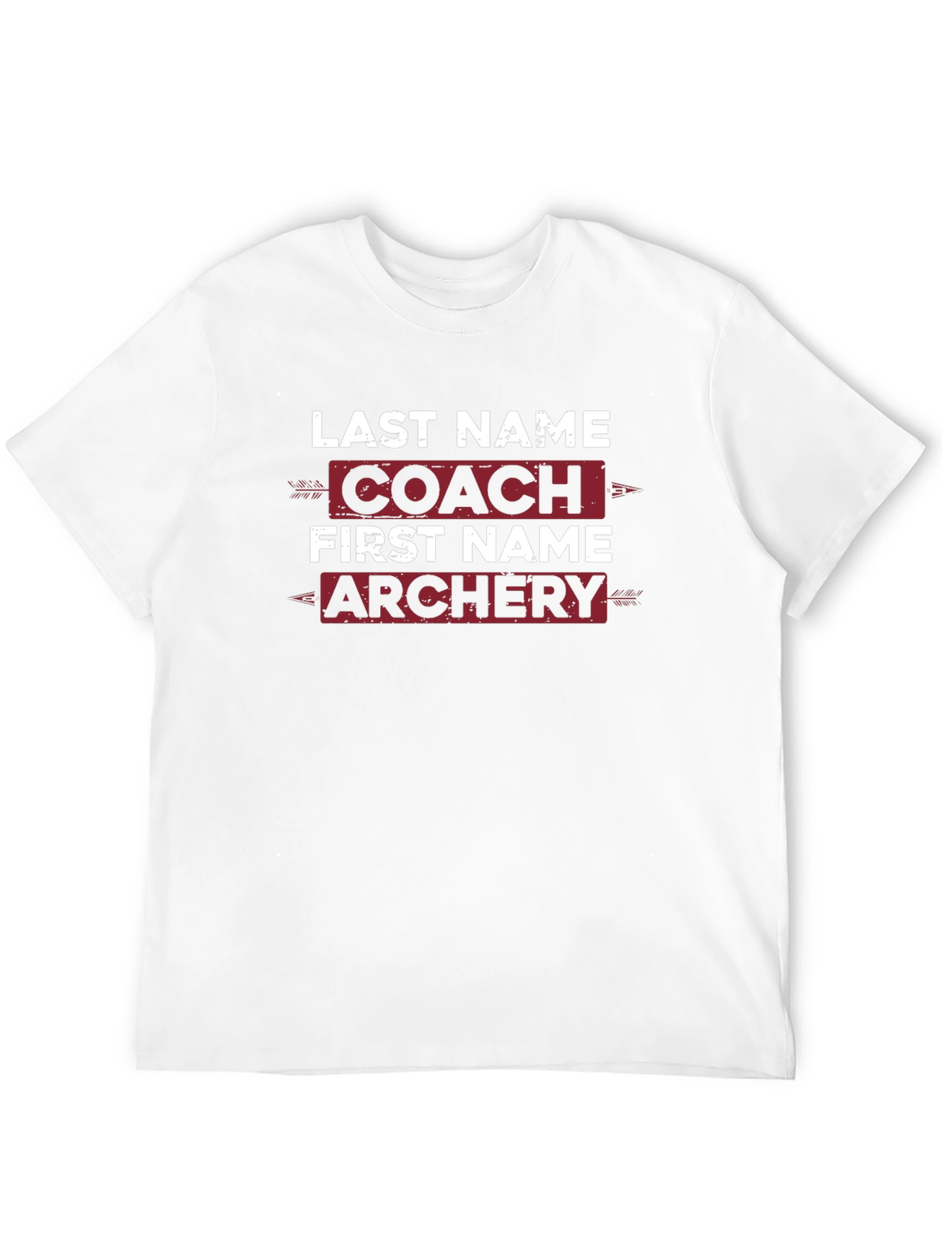 Archery Coach Personalized T-Shirt
