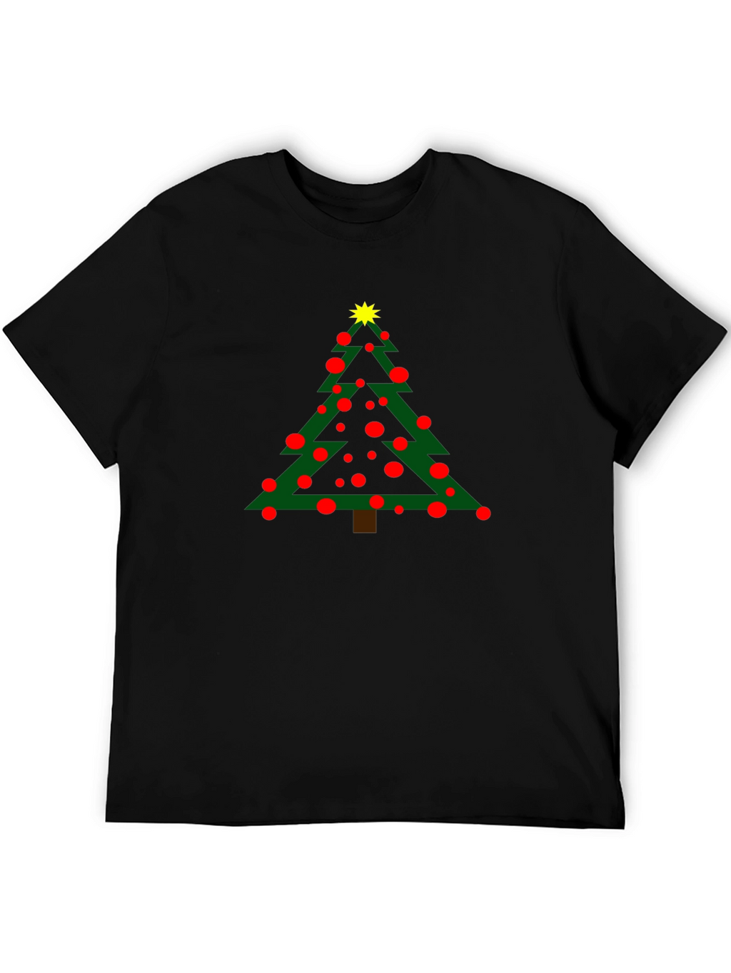 Festive Christmas Tree Graphic Tee - Holiday Cheer!