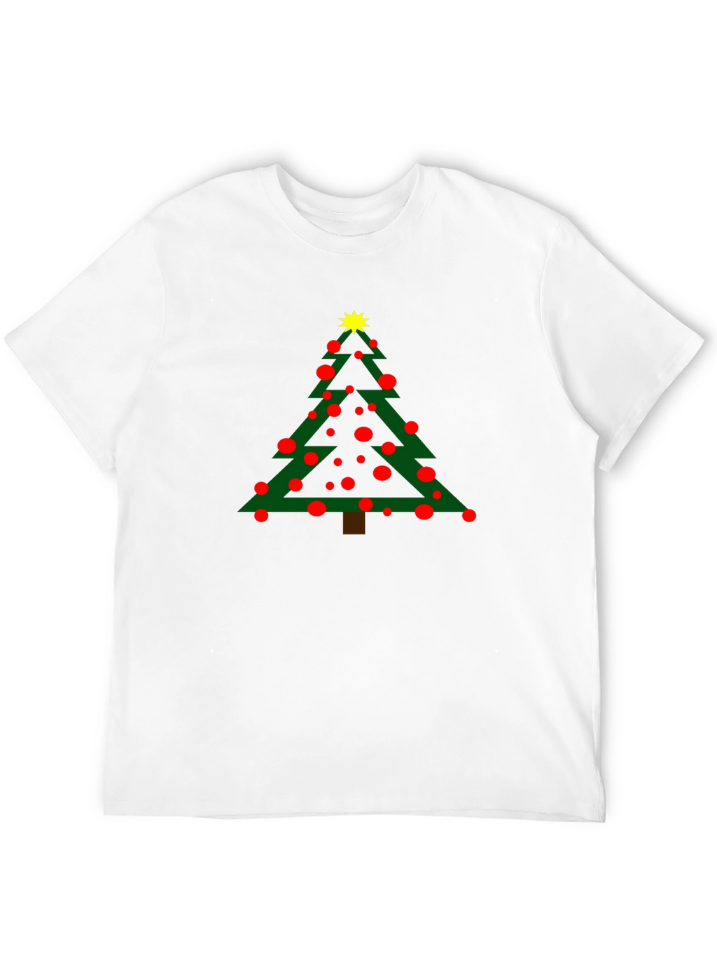 Festive Christmas Tree Graphic Tee - Holiday Cheer!