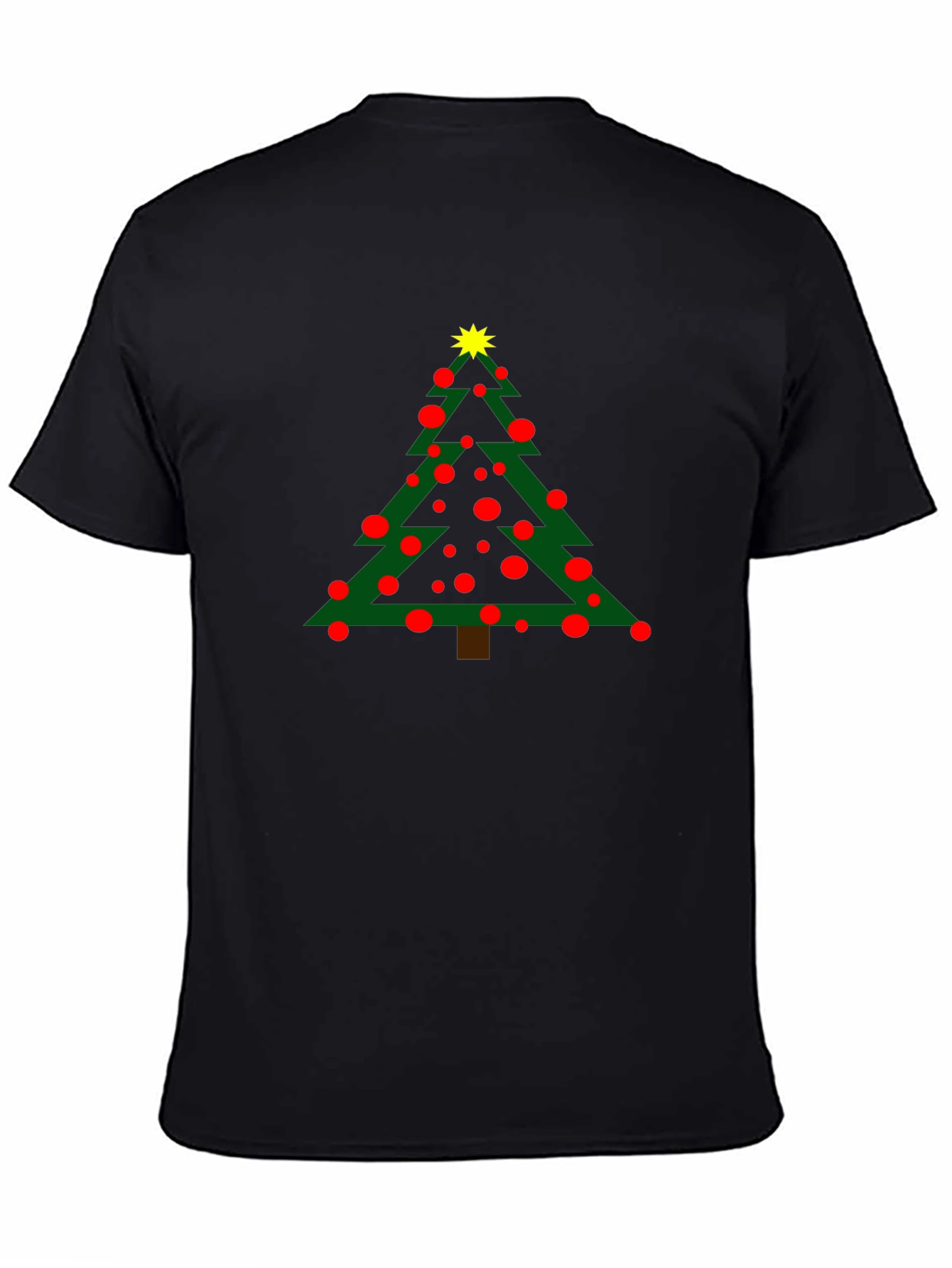 Festive Christmas Tree Graphic Tee - Holiday Cheer!