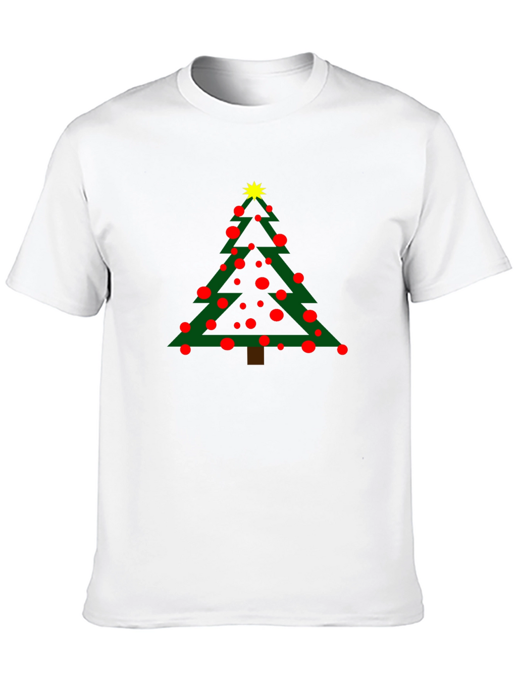 Festive Christmas Tree Graphic Tee - Holiday Cheer!