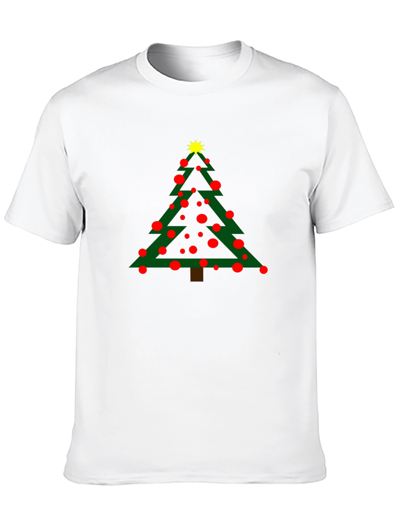 Festive Christmas Tree Graphic Tee - Holiday Cheer!