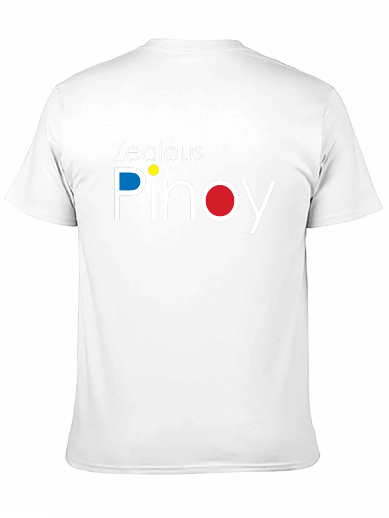 Zealous Pinoy T-Shirt - Black Crew Neck Graphic Tee