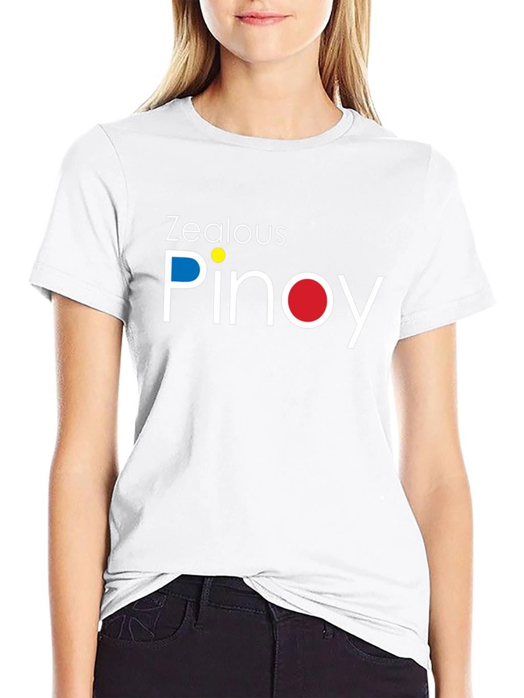 Zealous Pinoy T-Shirt - Black Crew Neck Graphic Tee