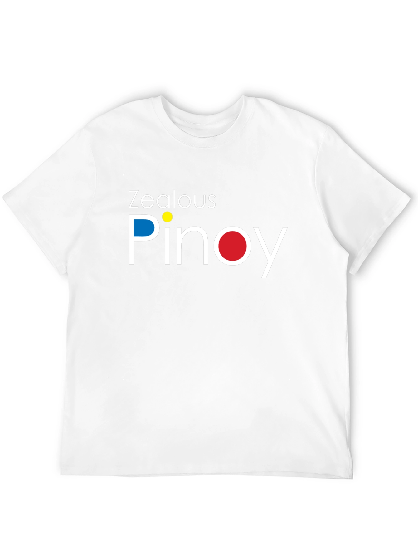 Zealous Pinoy T-Shirt - Black Crew Neck Graphic Tee