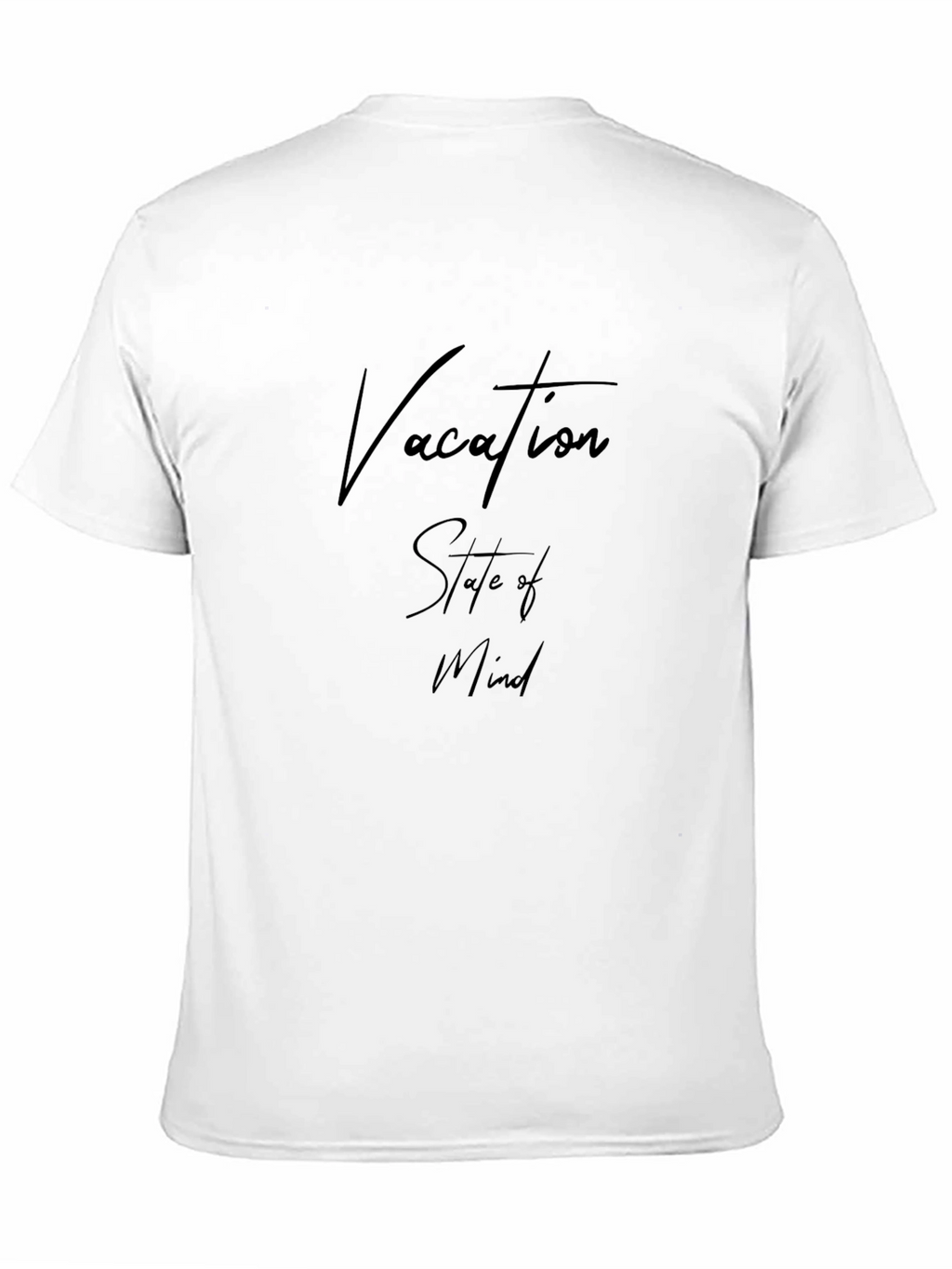 Vacation State of Mind Graphic Tee - Black