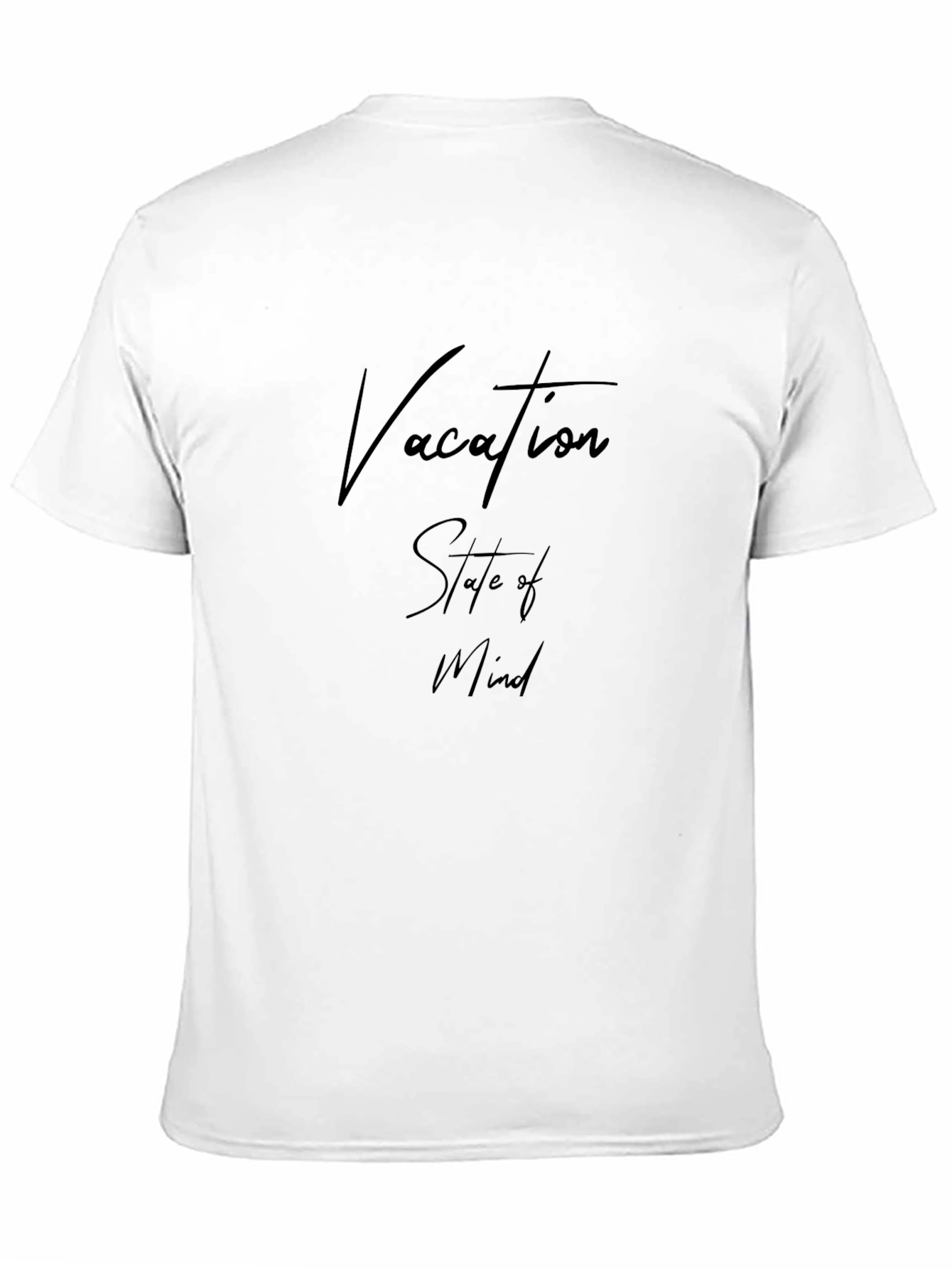 Vacation State of Mind Graphic Tee - Black