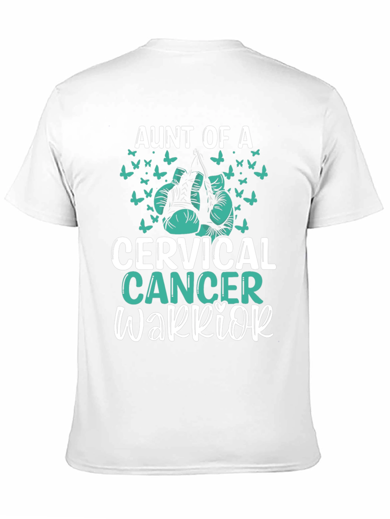 Aunt Of A Cervical Cancer Warrior T-Shirt
