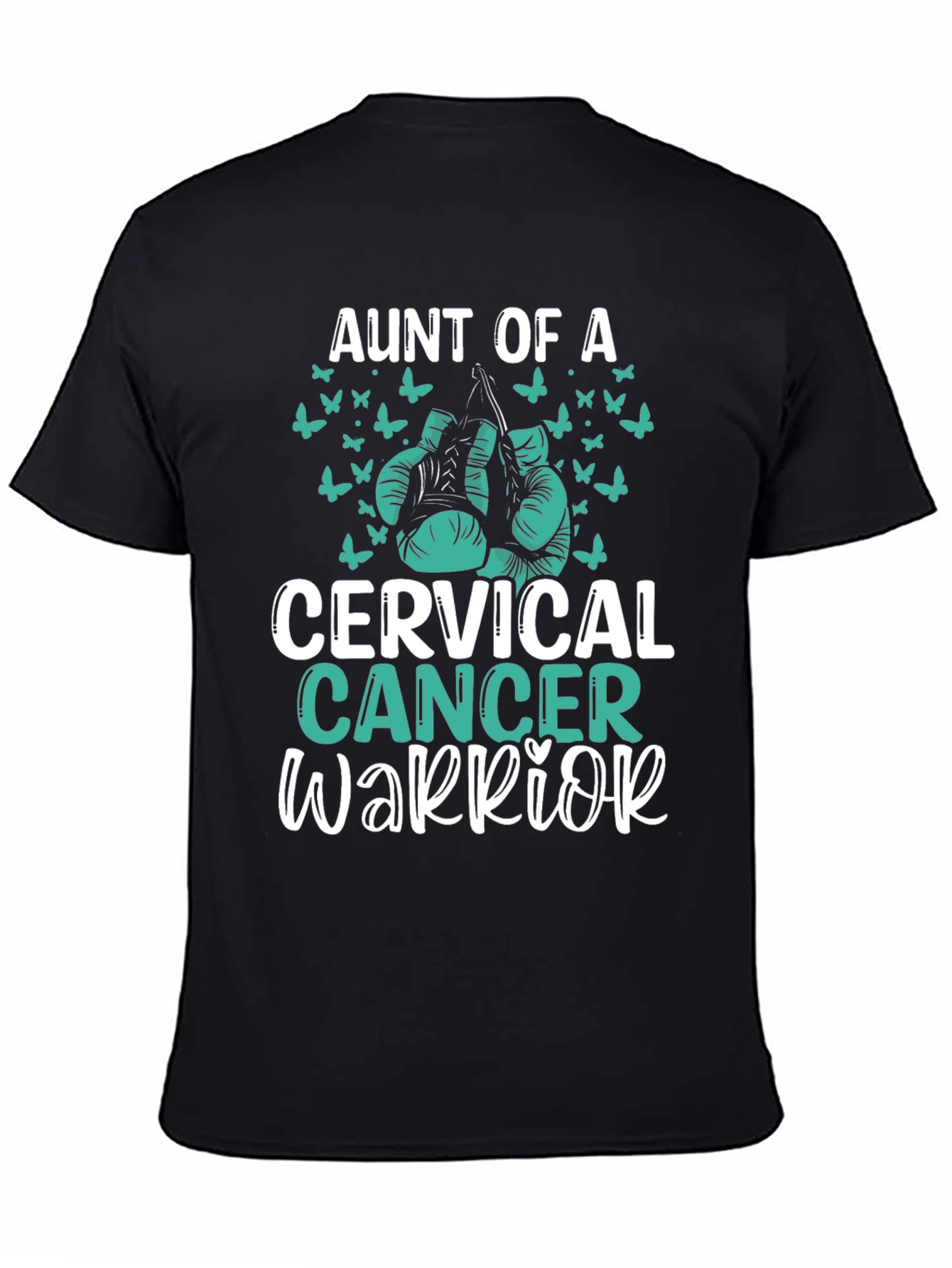 Aunt Of A Cervical Cancer Warrior T-Shirt