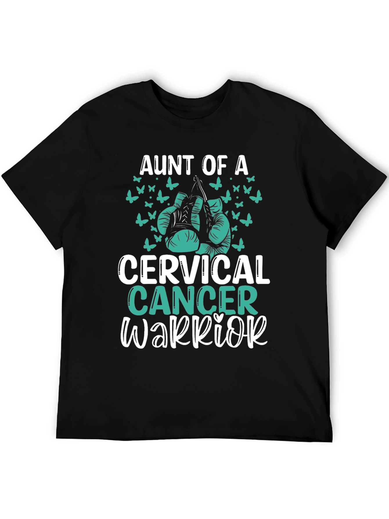 Aunt Of A Cervical Cancer Warrior T-Shirt