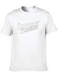 Summer Sunshine Black Graphic Tee