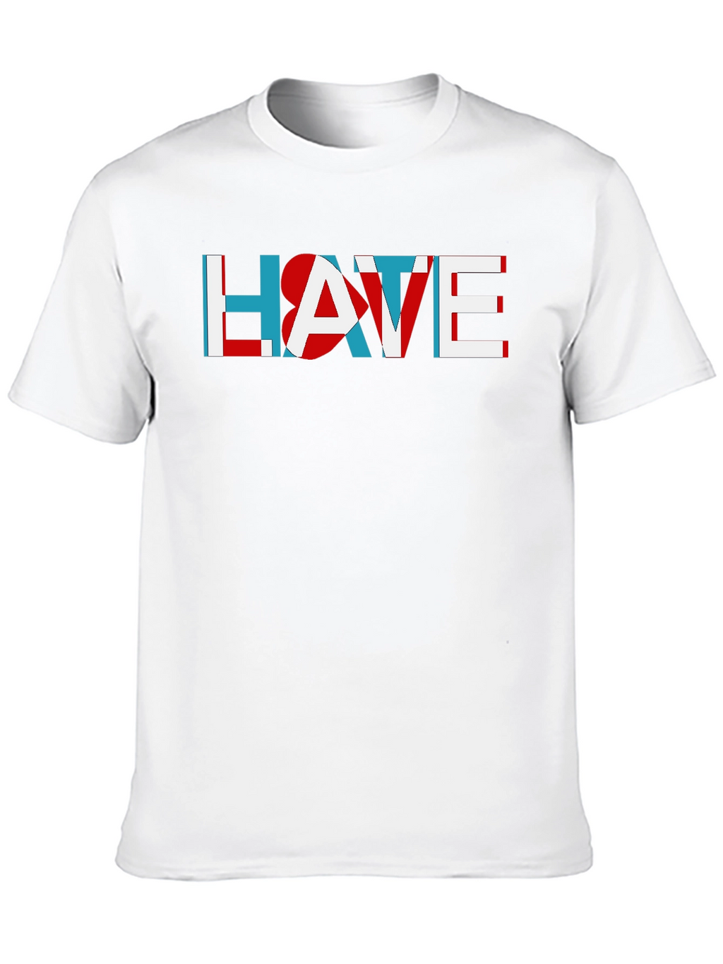 HATE Graphic Tee - Mens Soft Black T-Shirt