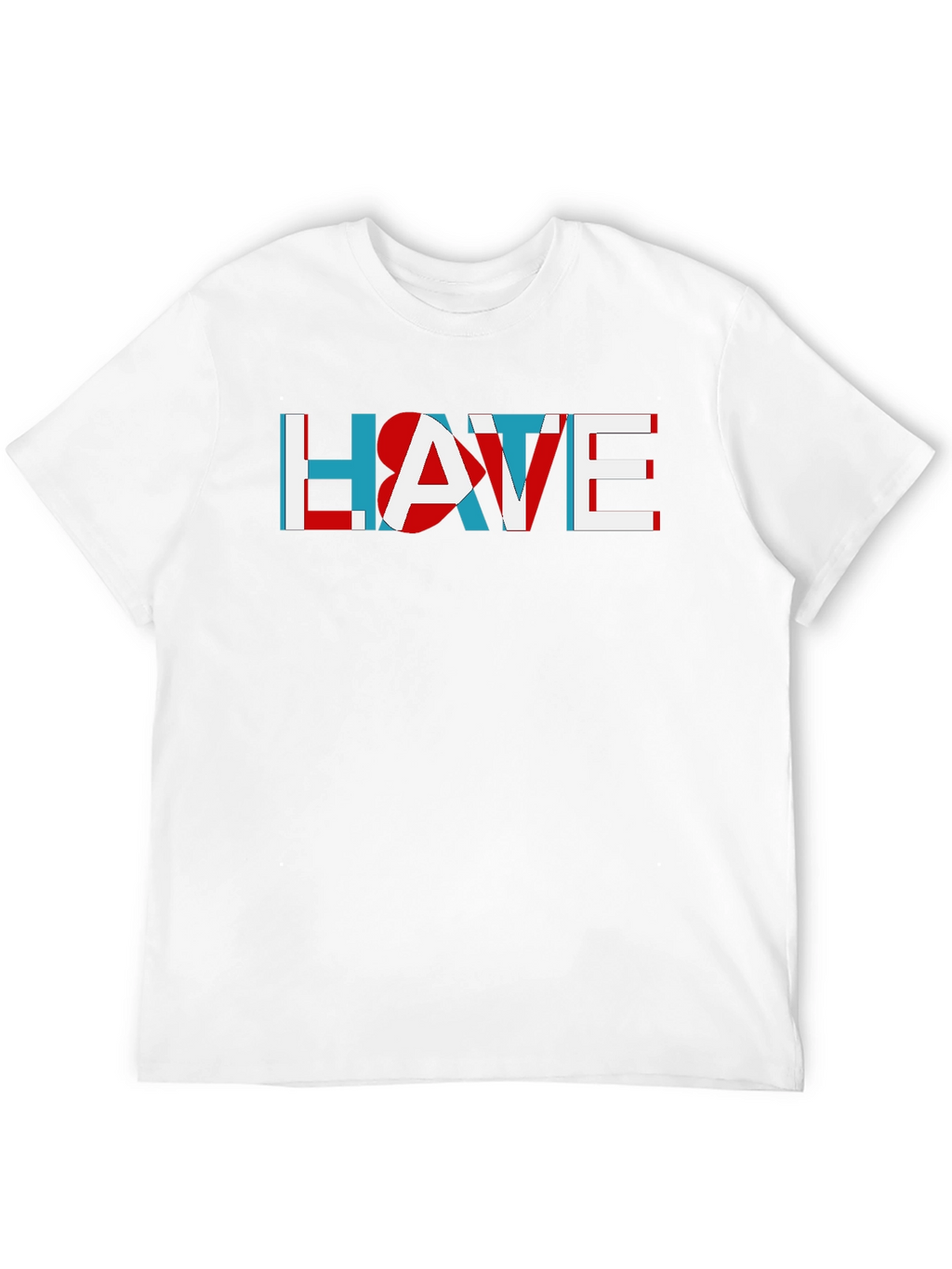 HATE Graphic Tee - Mens Soft Black T-Shirt