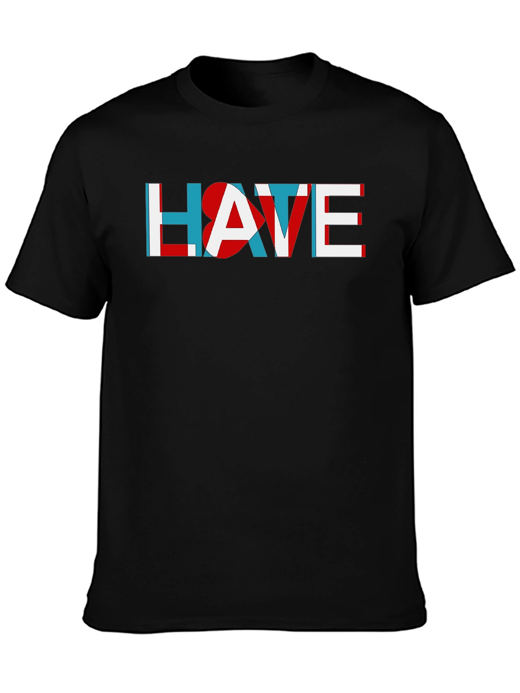 HATE Graphic Tee - Mens Soft Black T-Shirt