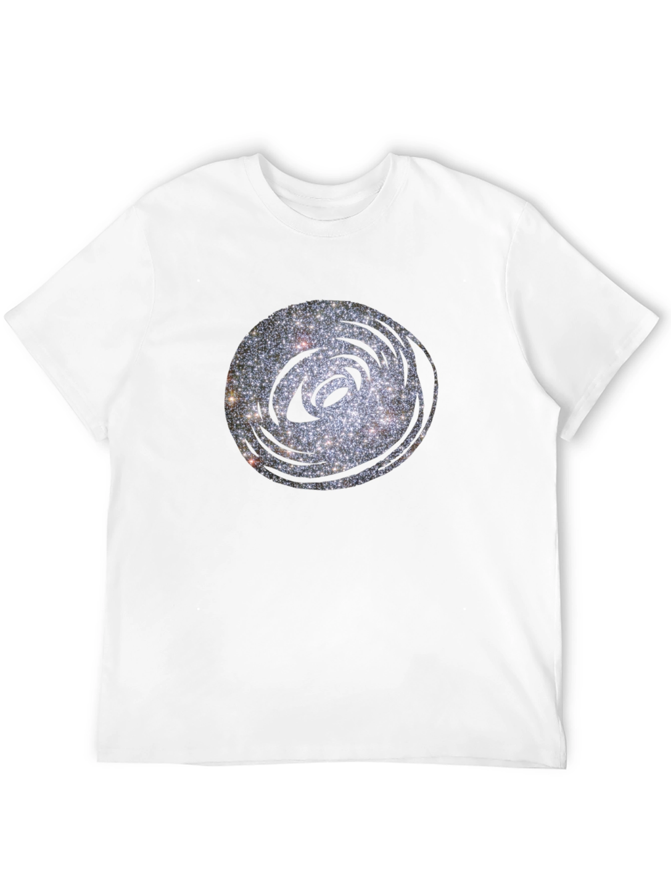 Galaxy Swirl Tee - Stylish Graphic Print Cotton T-Shirt