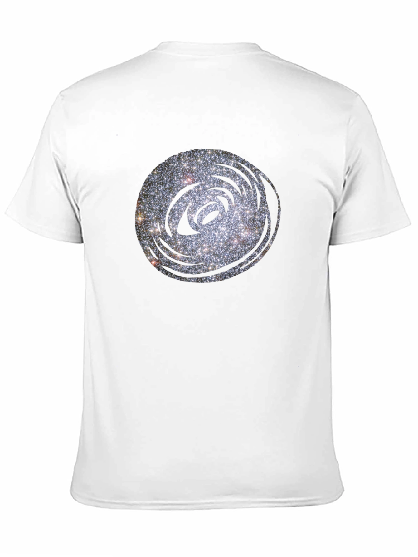 Galaxy Swirl Tee - Stylish Graphic Print Cotton T-Shirt