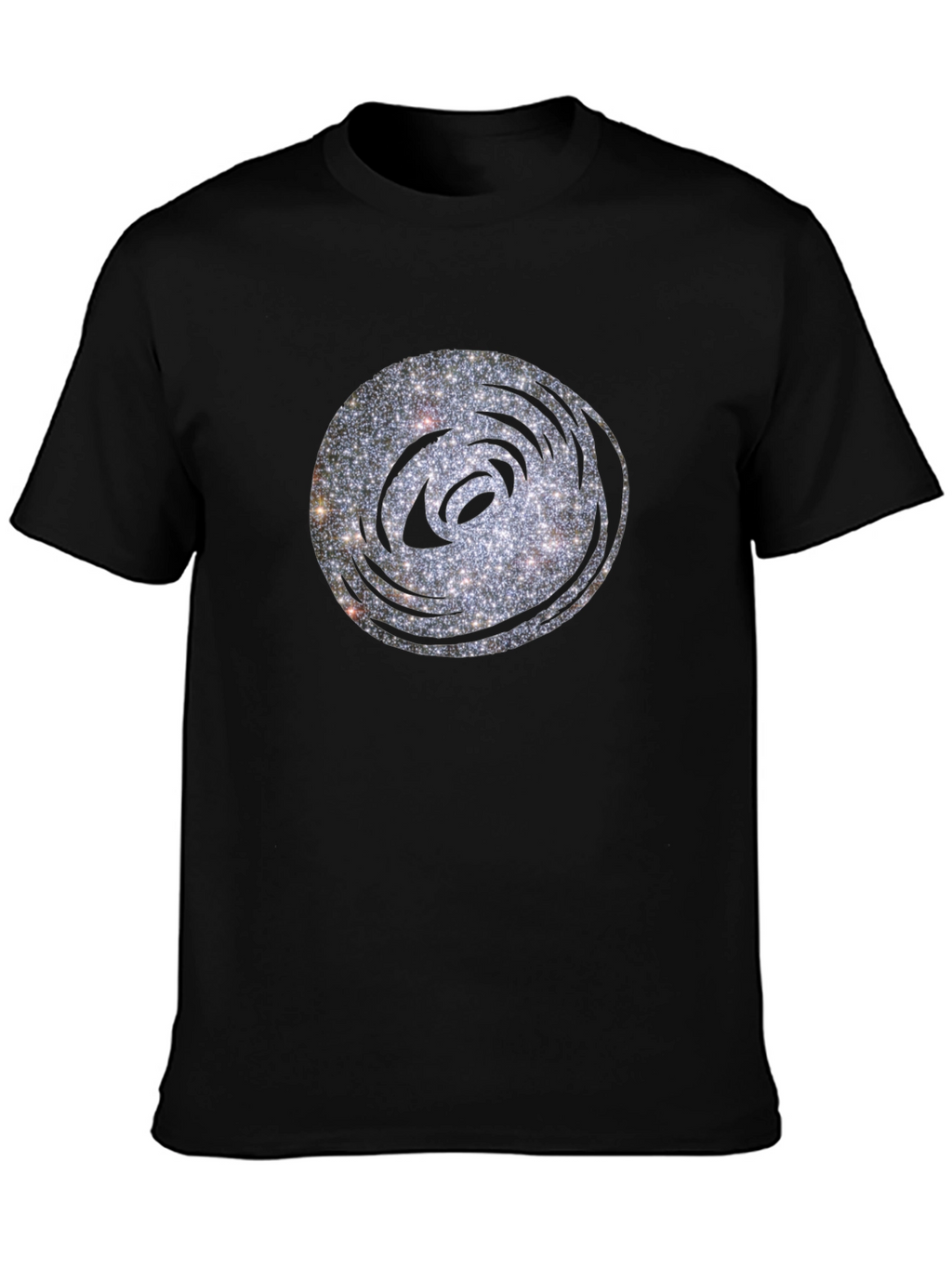 Galaxy Swirl Tee - Stylish Graphic Print Cotton T-Shirt