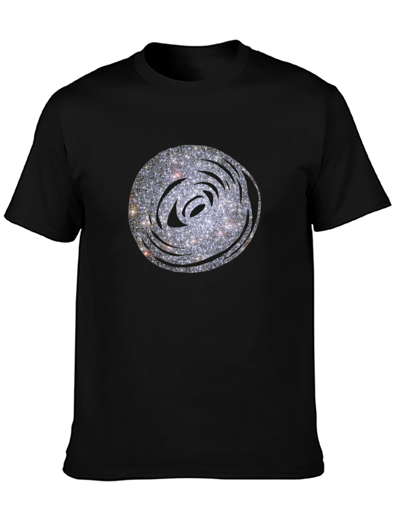 Galaxy Swirl Tee - Stylish Graphic Print Cotton T-Shirt