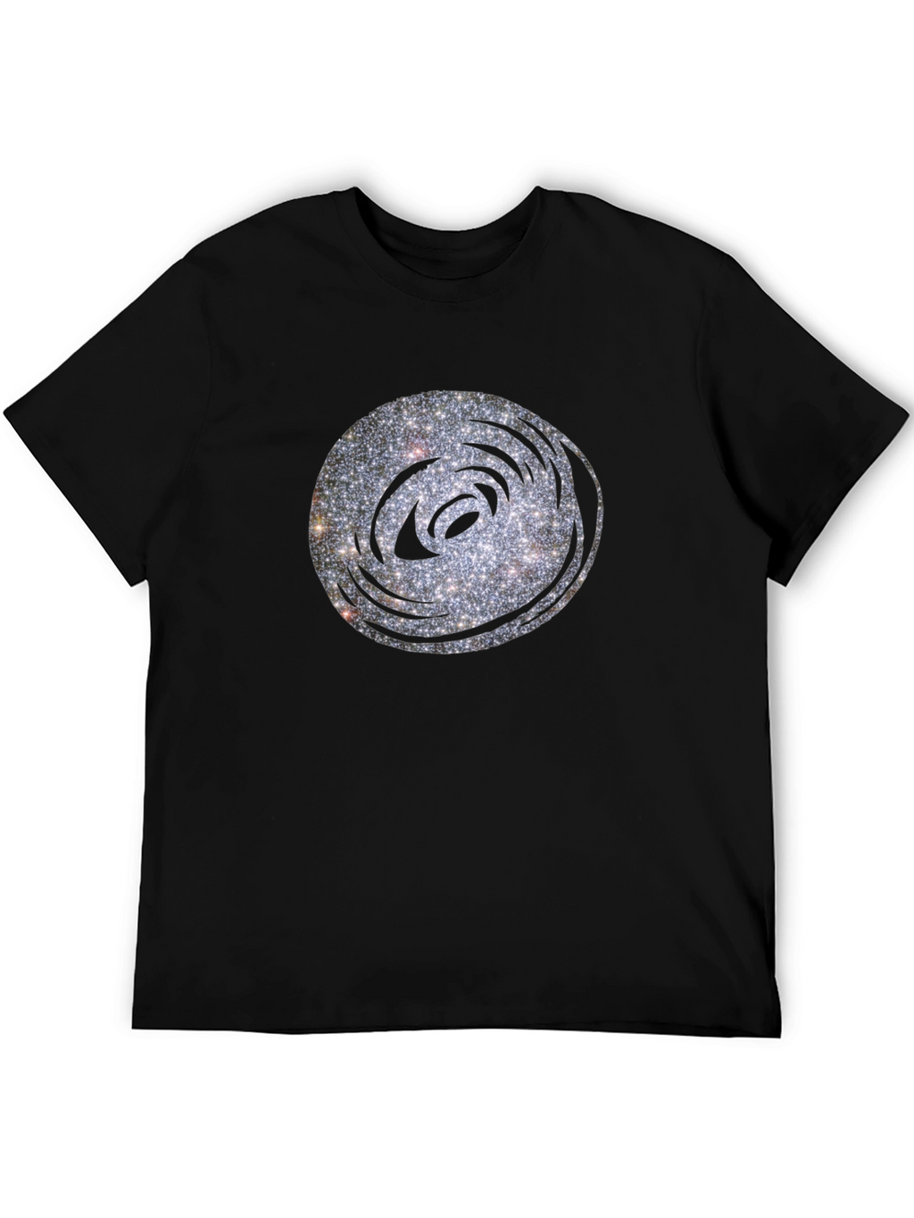 Galaxy Swirl Tee - Stylish Graphic Print Cotton T-Shirt
