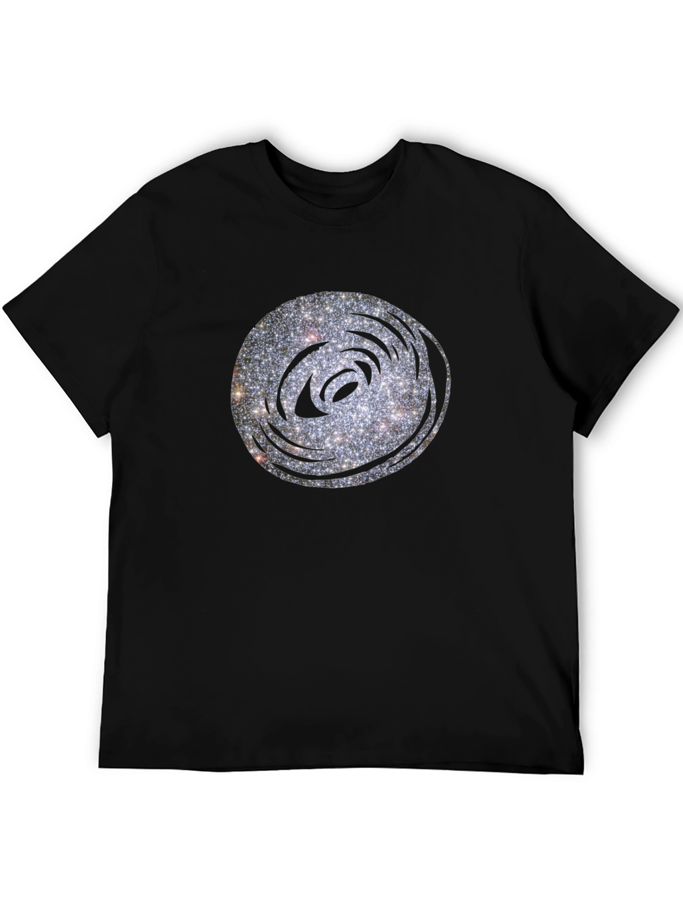 Galaxy Swirl Tee - Stylish Graphic Print Cotton T-Shirt