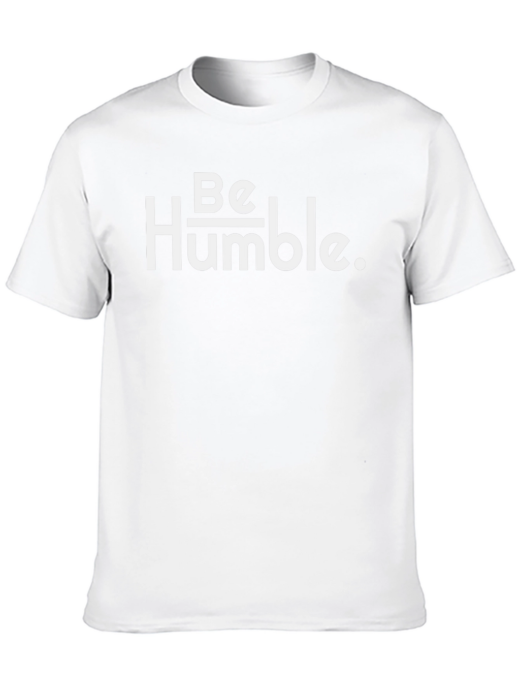 Be Humble Graphic Tee - Soft Black T-Shirt