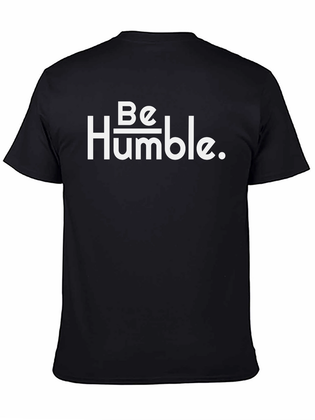 Be Humble Graphic Tee - Soft Black T-Shirt