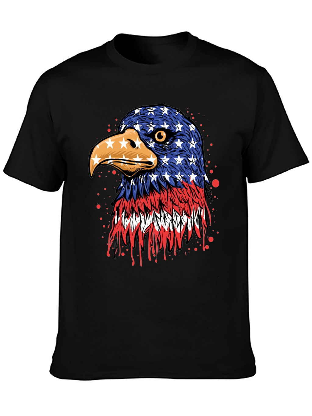 American Flag Eagle T-Shirt - Patriotic Pride