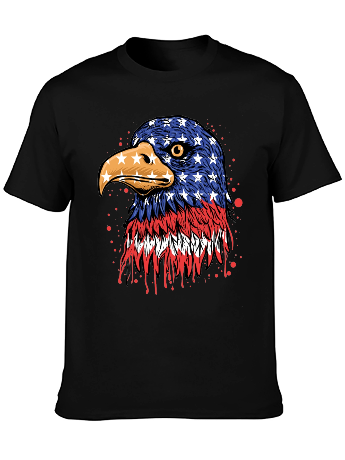 American Flag Eagle T-Shirt - Patriotic Pride