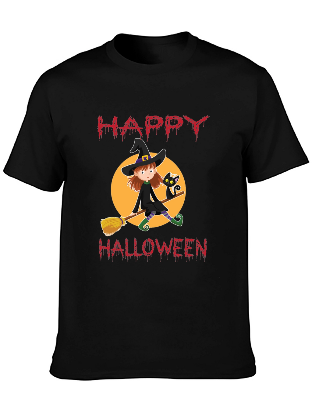 Happy Halloween Witch T-Shirt