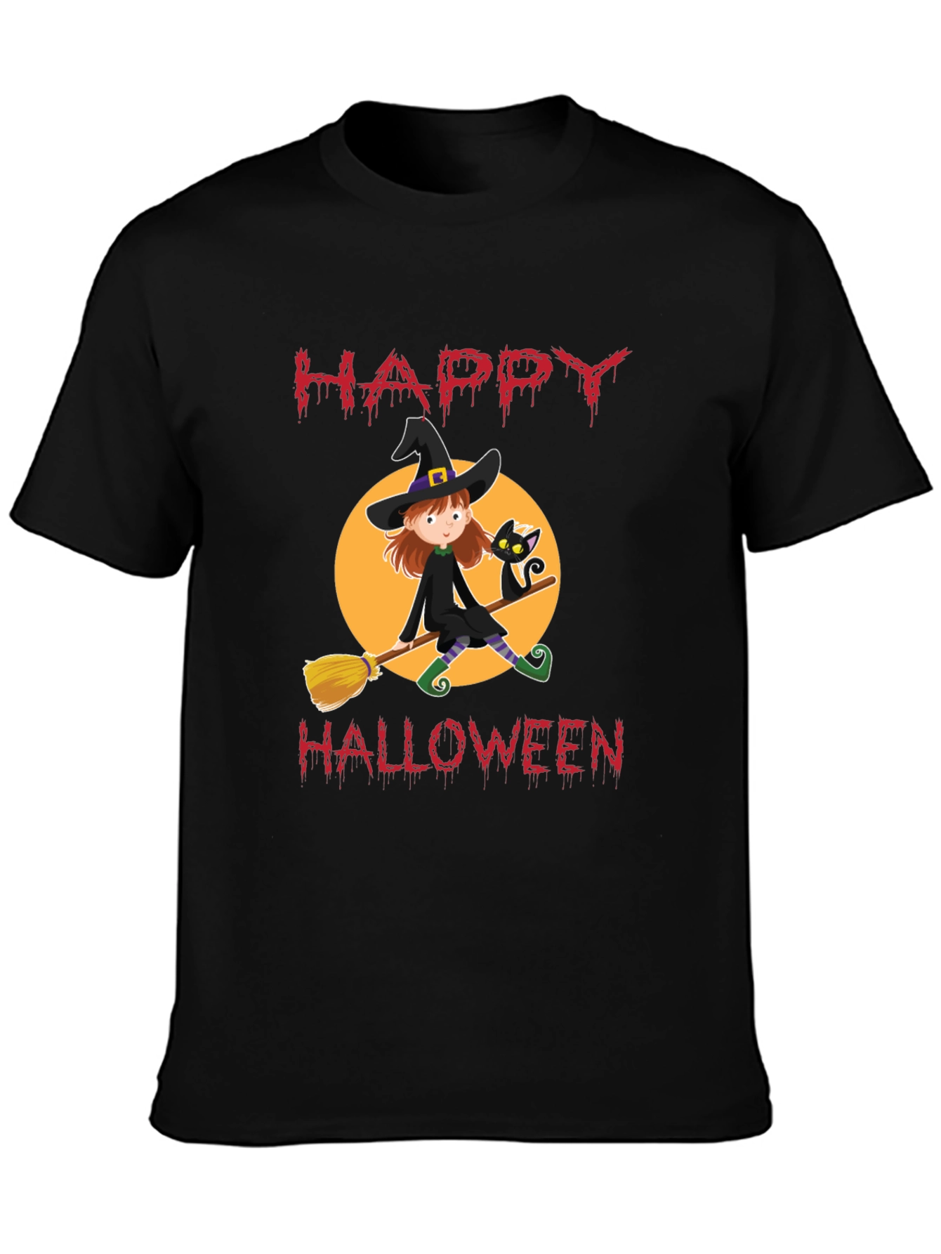 Happy Halloween Witch T-Shirt