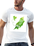 Isle of Man T-Shirt - Green Island Design