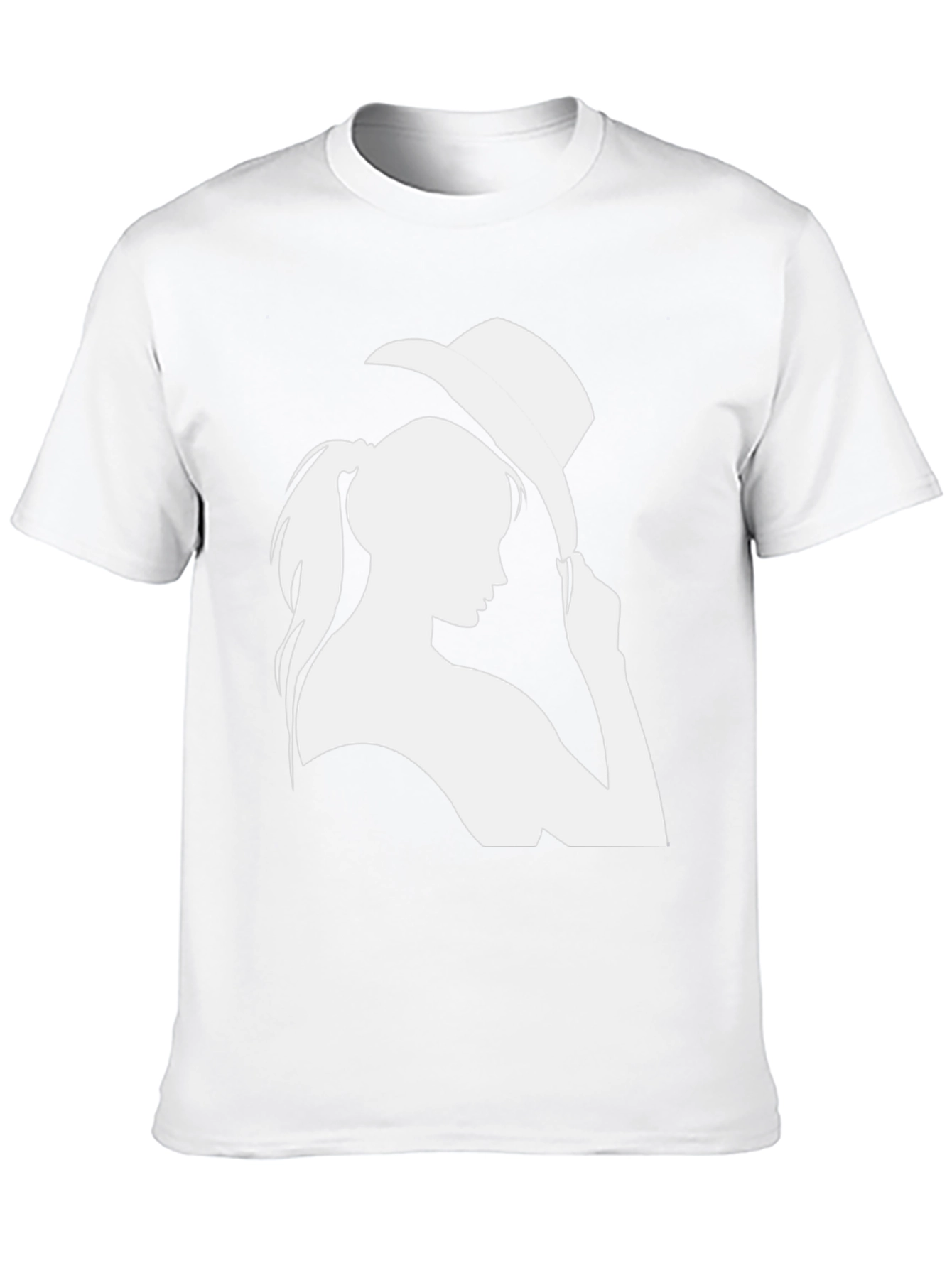 Cowgirl Graphic Tee - Trendy Black T-Shirt