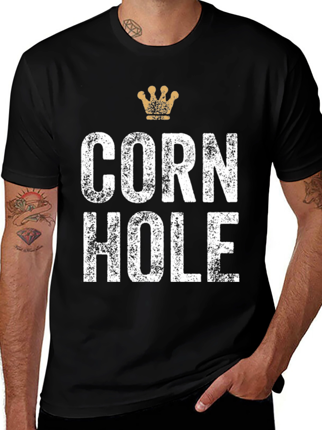Cornhole King T-Shirt - Game Day Apparel
