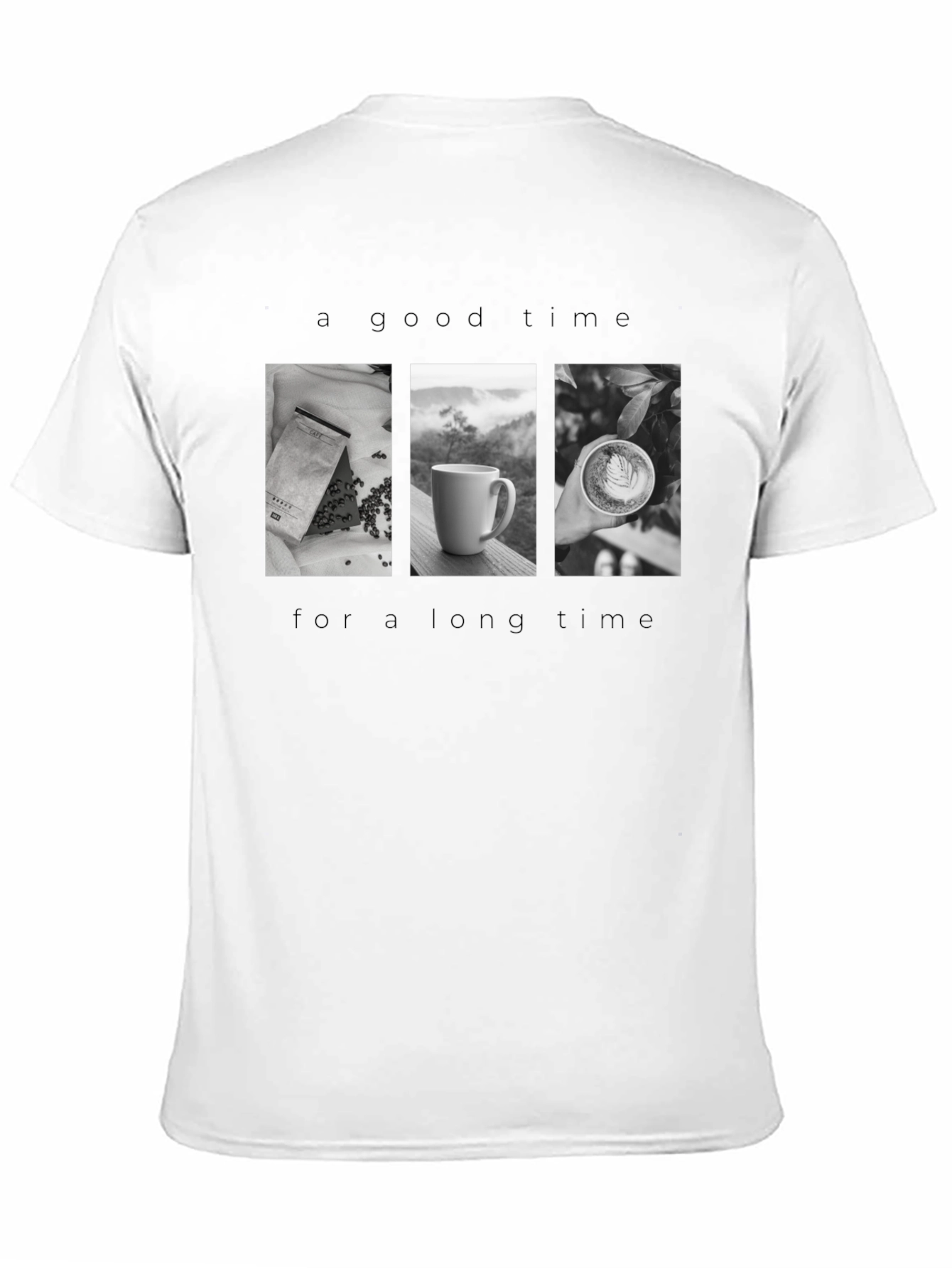 Coffee Time Black T-Shirt