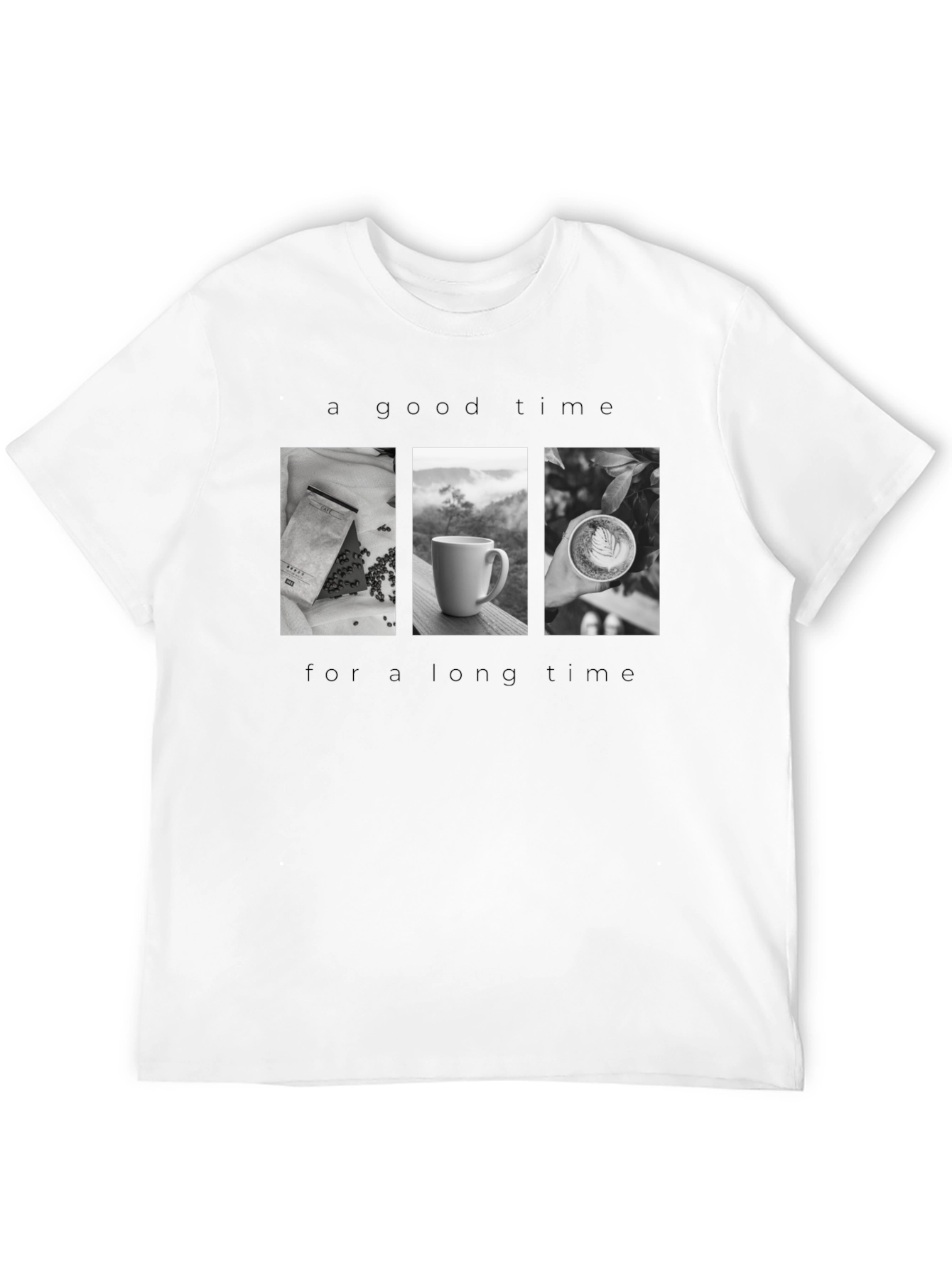 Coffee Time Black T-Shirt