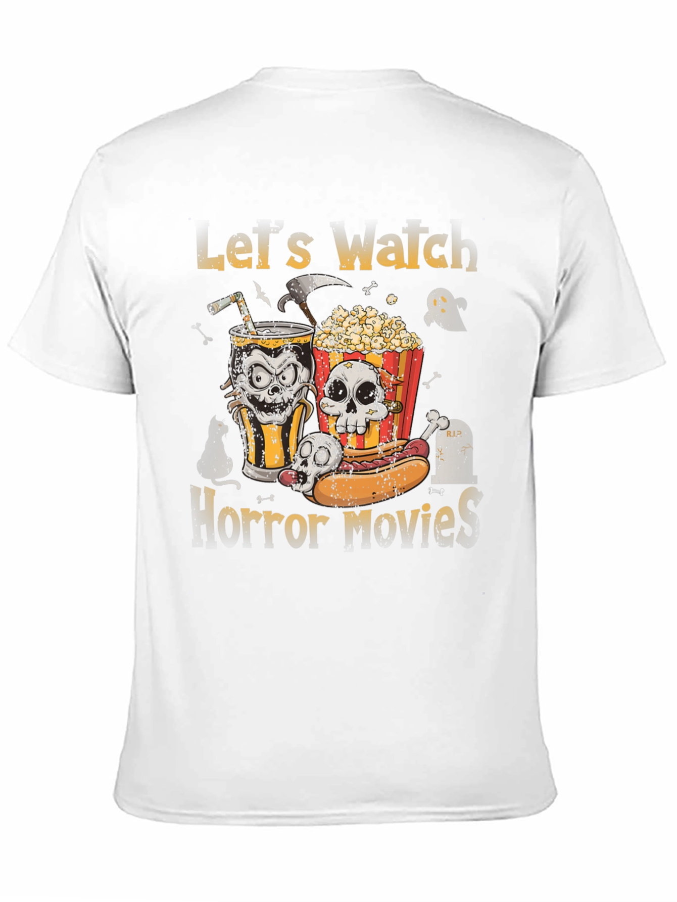 Lets Watch Horror Movies T-Shirt