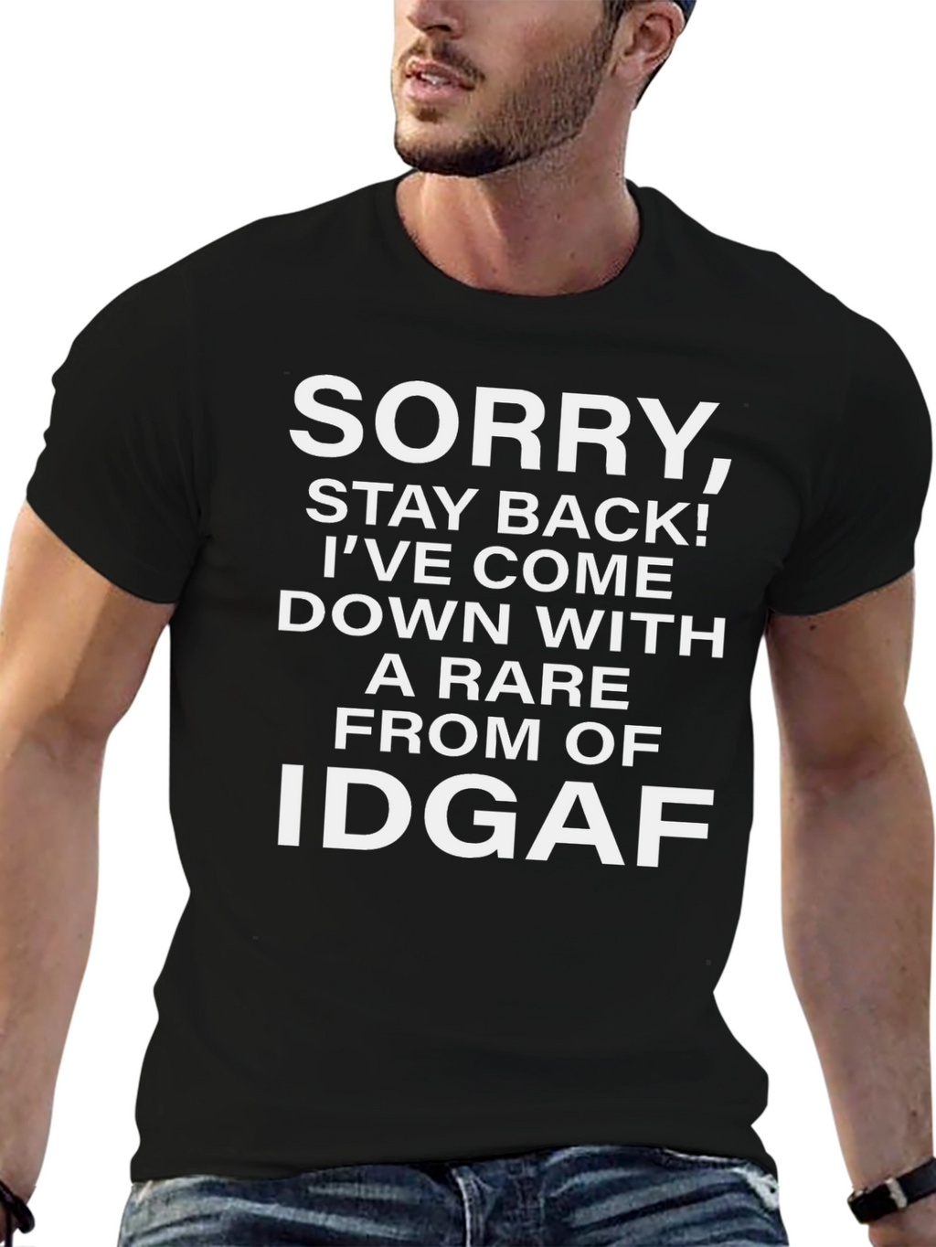 Funny IDGAF T-Shirt - Statement Tee