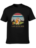 Nature Lover Camping Graphic Tee